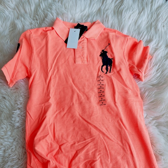 Polo Ralph Lauren big kids /BOY /big pony /cotton polo shirt /TOP/blouse/NWT